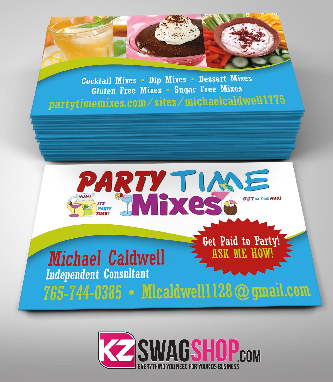 24 Hour Metal Business Cards - QMC-24 - IdeaStage Promotional Products